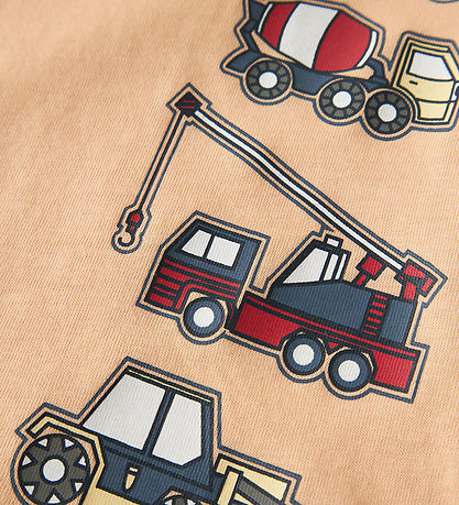 Name It T-shirt - NmmVagno - Peach Fuzz/Excavator