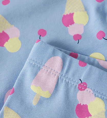 Name It Leggings - NmfVivian - Serenity/Ice Cream