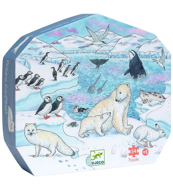 Djeco Puslespil - 54 Brikker - Polar Softness