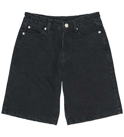 The New Shorts - TnSvende - Baggy - Medium Black Denim