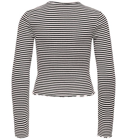 Kids Only Bluse - KogDixi - Black/Cloud Dancer