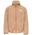 Kids Only Fleecejakke - Teddy - KogEva - Cuban Sand