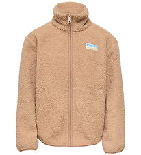Kids Only Fleecejakke - Teddy - KogEva - Cuban Sand