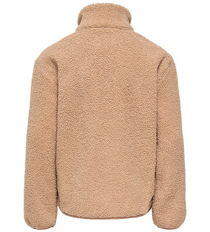 Kids Only Fleecejakke - Teddy - KogEva - Cuban Sand