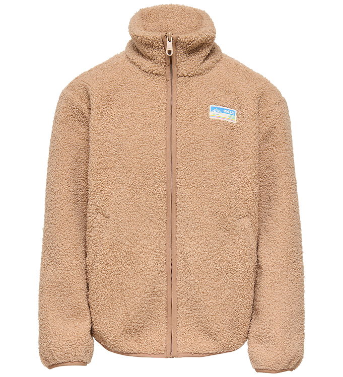 Kids Only Fleecejakke - Teddy - KogEva - Cuban Sand