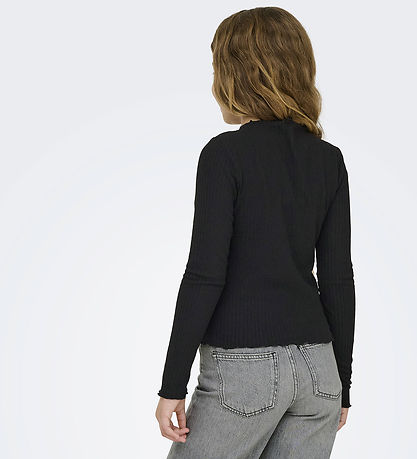 Kids Only Bluse - Rib - KogEmma - Sort