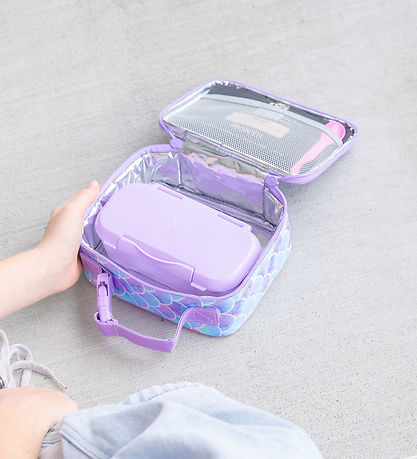 Montiico Snackboks m. 2 Rum - Bento Snack - Lilac