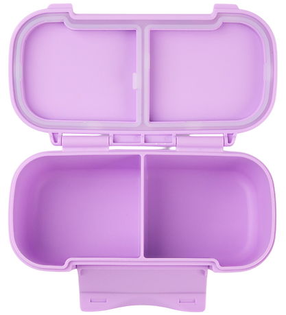 Montiico Snackboks m. 2 Rum - Bento Snack - Lilac