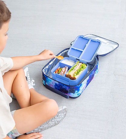 Montiico Madkasse m. 3 Rum - Bento Bite - Splash