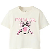 Name It T-shirt - NmfHinny - Cloud Dancer