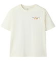 Name It T-shirt - NkfHimas - Cloud Dancer/The story of a soccer