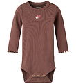 Name It Body l/æ - Rib - NbfHanilia - Marron