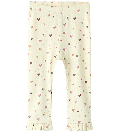 Name It Leggings - NbfHaylan - Almond Milk