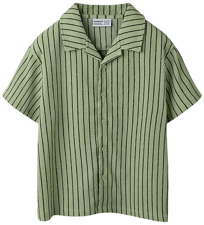 Name It Skjorte - NkmHasla - Swamp