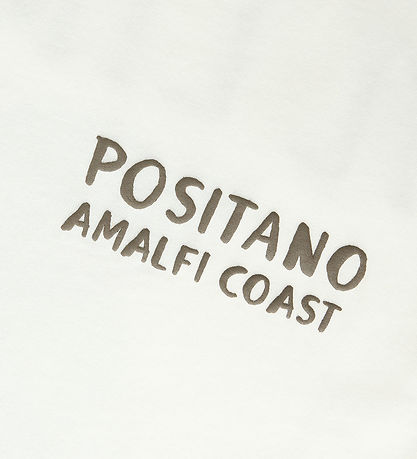 Name It T-shirt - NkmHalman - Cloud Dancer/Lemon