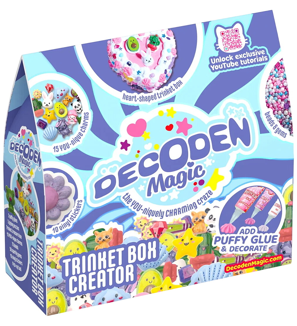 Decoden Magic Creatieve Speelset - Classic+ - Snuffel Tin Maker - Decoden Magic - OneSize - Knutselpakket