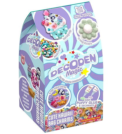 Decoden Magic Kreasæt - Mini - Cute Kawaii Bag Charms