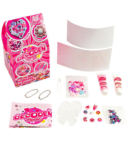 Decoden Magic Kreasæt - Mini - Pretty Kitty Bag Charms