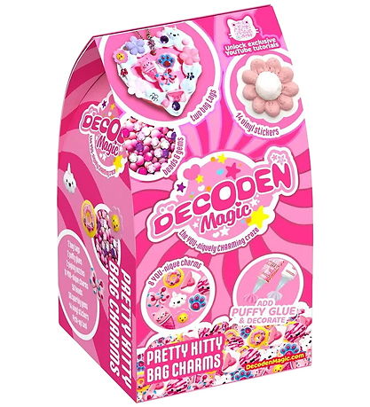 Decoden Magic Kreasæt - Mini - Pretty Kitty Bag Charms