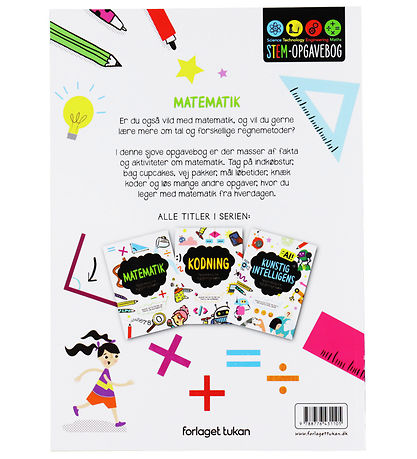 Forlaget Tukan Opgavebog For Nysgerrige Børn - Matematik