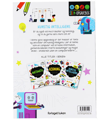 Forlaget Tukan Opgavebog For Nysgerrige Børn - Kunstig Intellige
