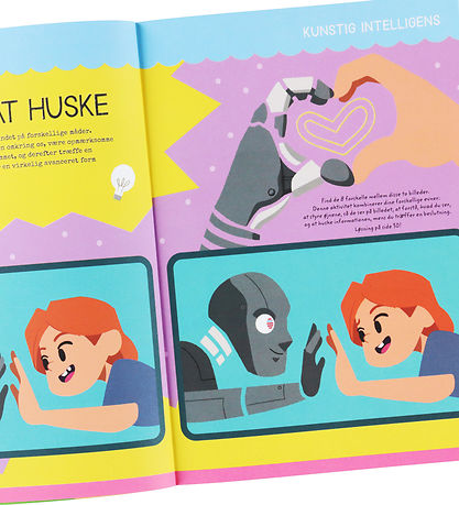 Forlaget Tukan Opgavebog For Nysgerrige Børn - Kunstig Intellige