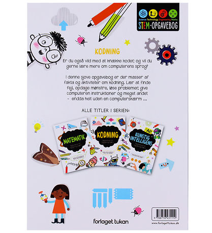 Forlaget Tukan Opgavebog For Nysgerrige Børn - Kodning