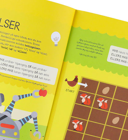 Forlaget Tukan Opgavebog For Nysgerrige Børn - Kodning