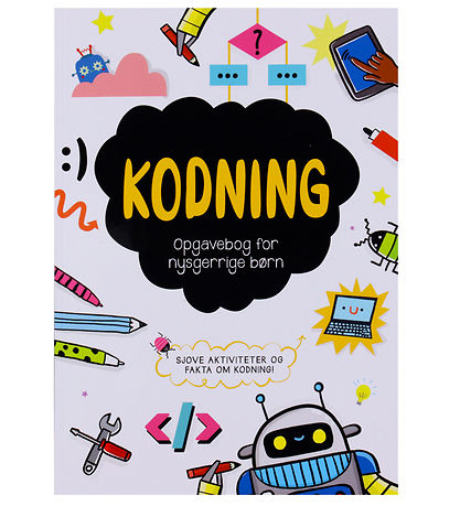 Forlaget Tukan Opgavebog For Nysgerrige Børn - Kodning