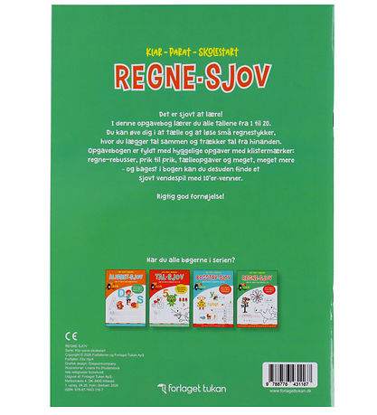 Forlaget Tukan Opgavebog - Klar-Parat-Skolestart - Regne-sjov