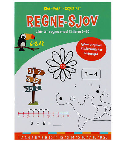 Forlaget Tukan Opgavebog - Klar-Parat-Skolestart - Regne-sjov