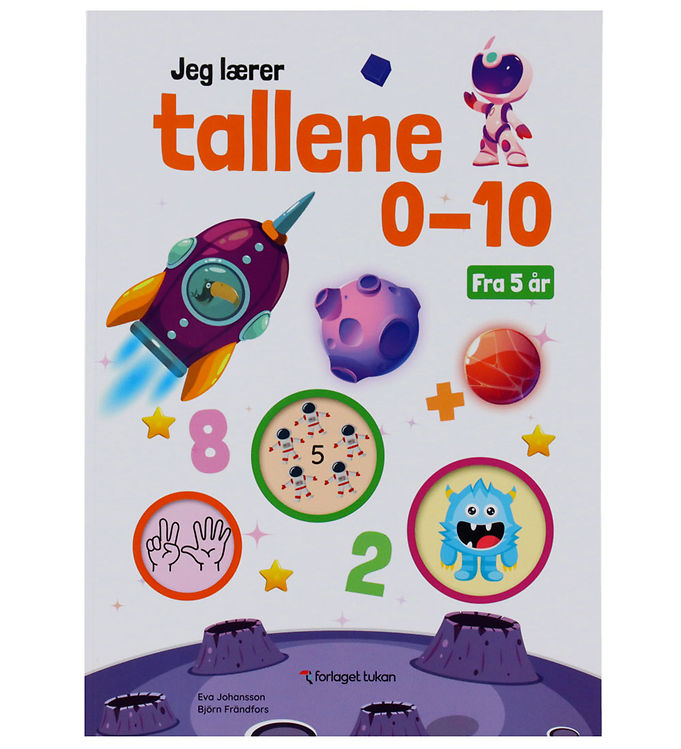 Forlaget Tukan Opgavebog - Jeg Lærer Tallene Fra 0 Til 10 - DA