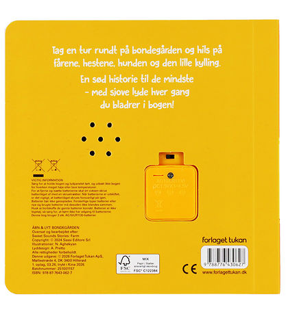 Forlaget Tukan Bog - Åbn Og Lyt - Bondegården