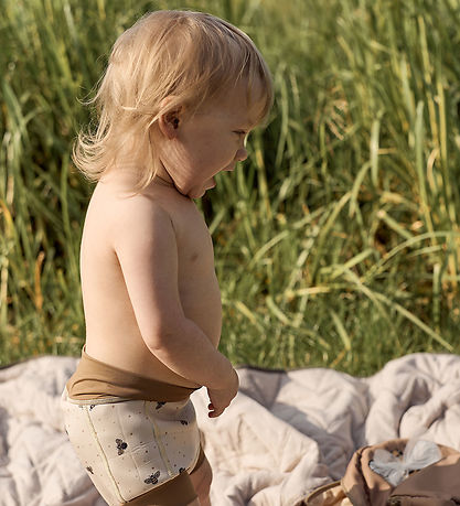 Mikk-Line Swim Diaper - Bumble Bee AOP