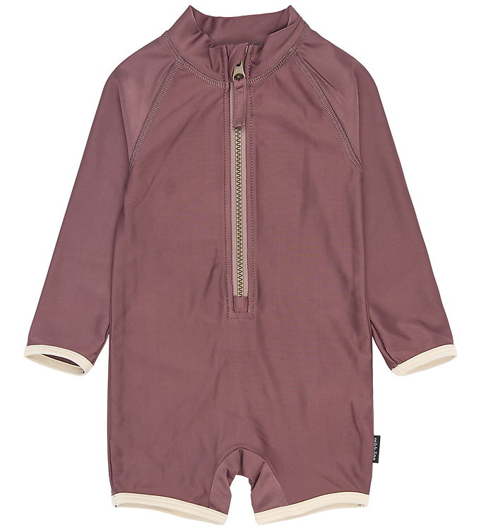 Mikk-Line Badeheldragt – UV50+ – Twilight Mauve
