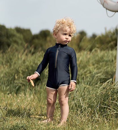 Mikk-Line Badeheldragt - UV50+ - Blue Nights