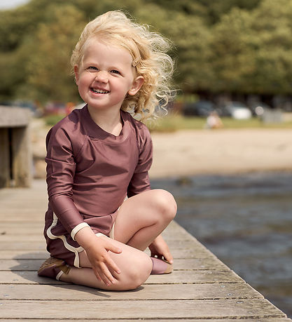 Mikk-Line Badebluse - UV50+ - Twilight Mauve