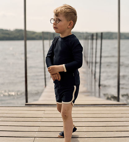 Mikk-Line Badebluse - UV50+ - Blue Nights