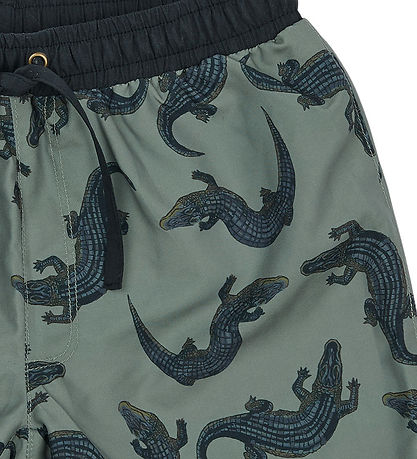 Mikk-Line Badeshorts - Croco AOP