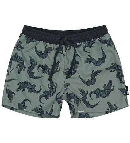Mikk-Line Badeshorts - Croco AOP