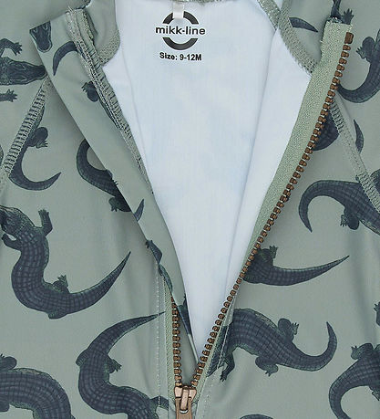 Mikk-Line Badeheldragt - UV50+ - Croco AOP