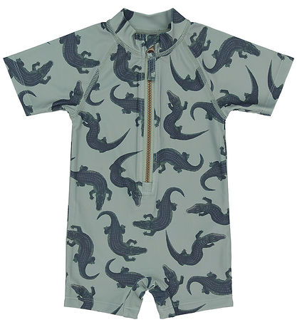 Mikk-Line Badeheldragt - UV50+ - Croco AOP