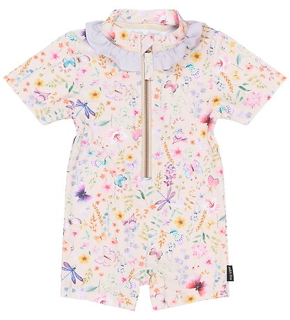 Mikk-Line Badeheldragt - UV50+ - Butterfly AOP