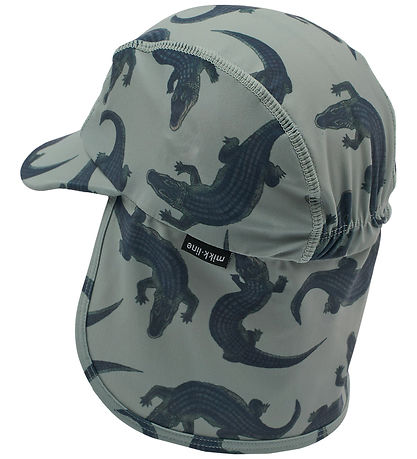 Mikk-Line Swim Hat - Croco AOP