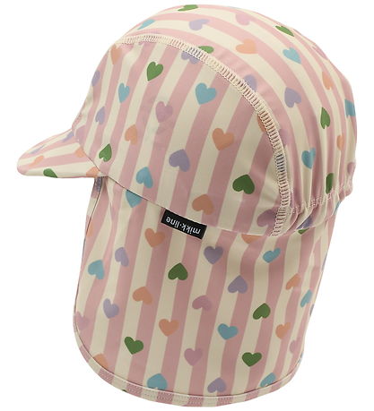 Mikk-Line Swim Hat - Heart AOP