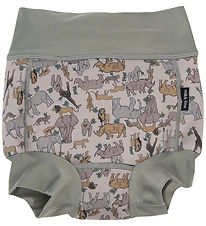 Mikk-Line Swim Diaper - Zoo AOP