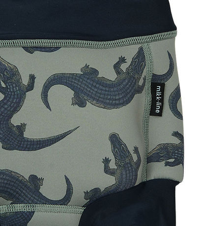 Mikk-Line Diaper bathers - Croco AOP