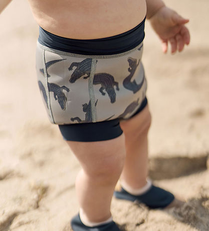 Mikk-Line Diaper bathers - Croco AOP