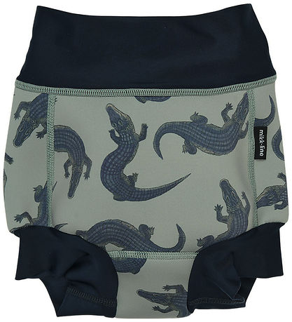 Mikk-Line Diaper bathers - Croco AOP