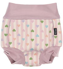Mikk-Line Swim Diaper - Heart AOP